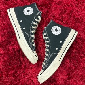 Converse Chuck Taylor 70’s All Stars Black Men’s 9.5 Women’s 11.5 High A10354C